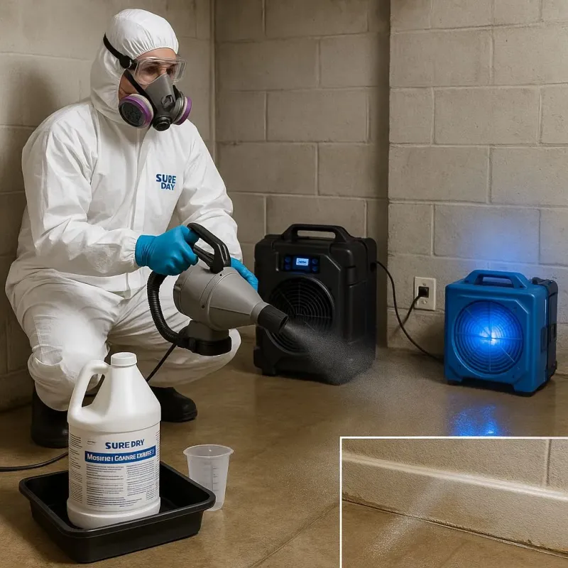 Sanitization and Odor Removal process in Perryopolis, PA