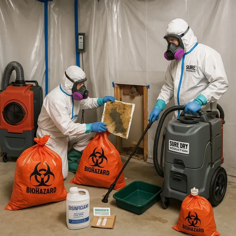 Contaminated Water Handling Protocols process in Perryopolis, PA