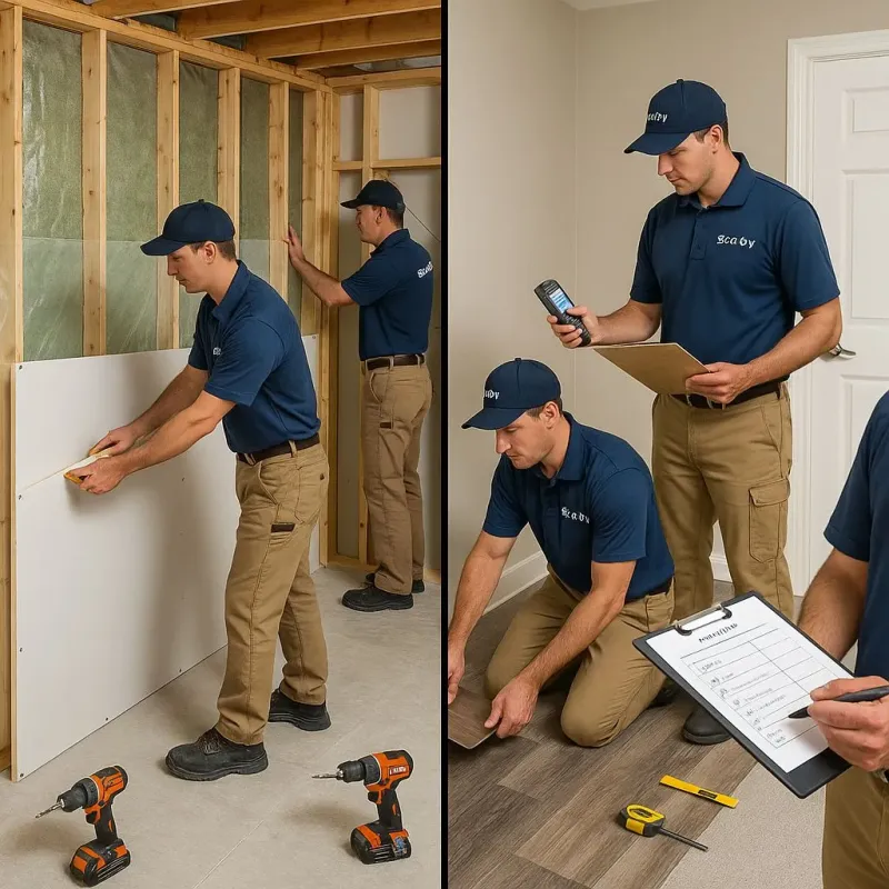 Repairs and Reconstruction process in Perryopolis, PA