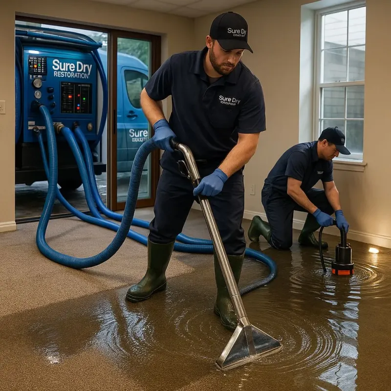 Water Extraction and Removal process in Perryopolis, PA
